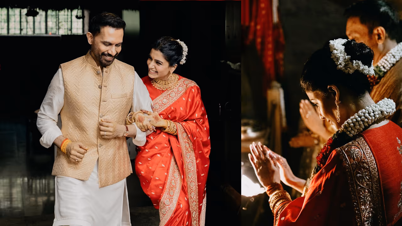 సమంత, రాజ్ పెళ్లి సందడి