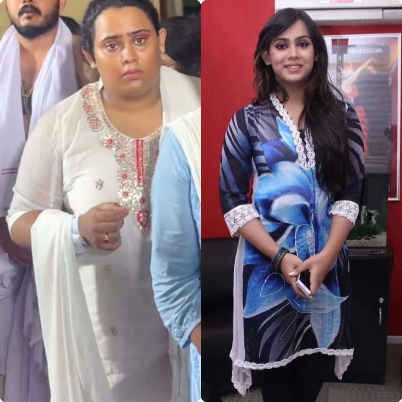 துளசி நாயர் உடல் எடை