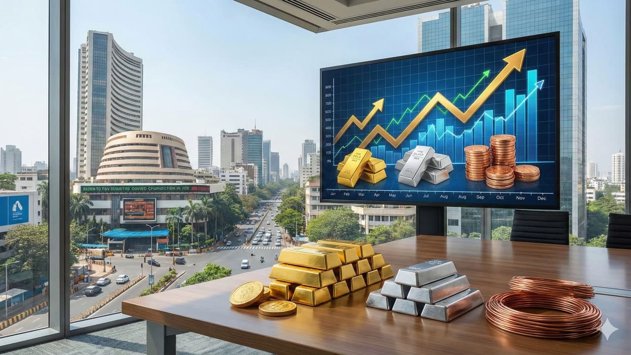 ధరల పెరుగుదలలో పోటీ పడుతున్న బంగారం, వెండి, రాగి ధరల పెరుగుదలలో పోటీ పడుతున్న బంగారం, వెండి, రాగి