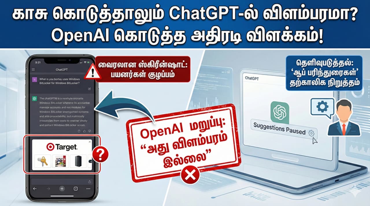 OpenAI ஓபன் ஏஐ நிறுவனத்தின் அவசர விளக்கம்