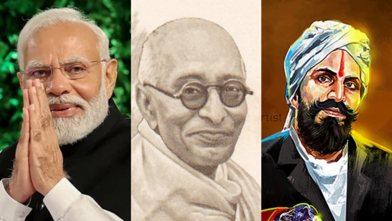 பாரதியாருக்கு பிரதமர் மோடி மரியாதை பாரதியாருக்கு பிரதமர் மோடி மரியாதை