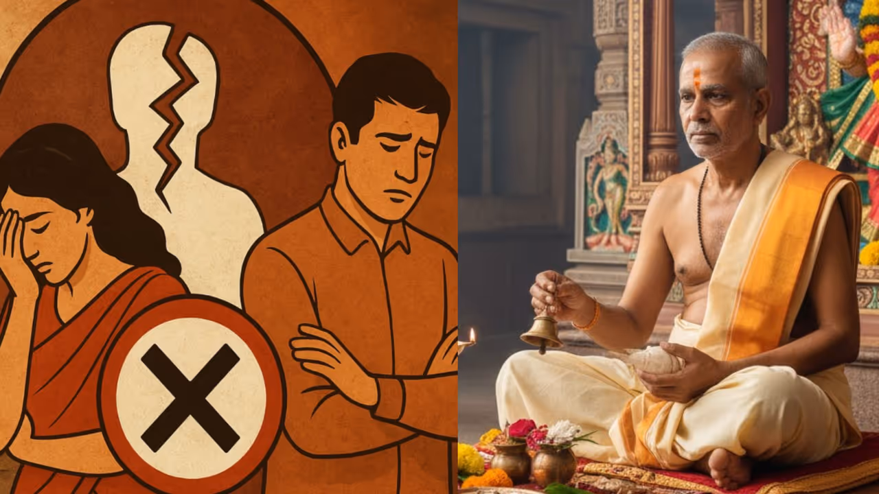 ఆలయానికి సమస్యగా విడాకుల కేసులు ఆలయానికి సమస్యగా విడాకుల కేసులు