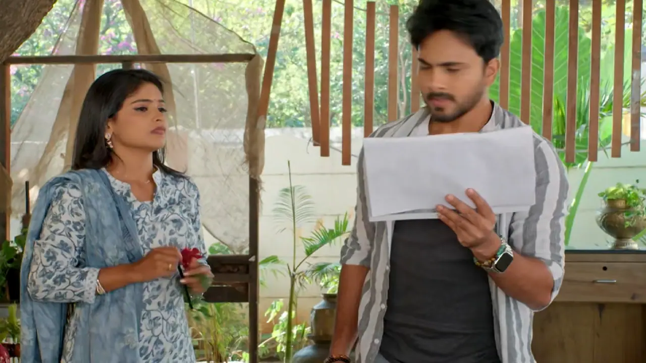 ప్రేమకు వార్నింగ్ ఇచ్చిన ధీరజ్ ప్రేమకు వార్నింగ్ ఇచ్చిన ధీరజ్