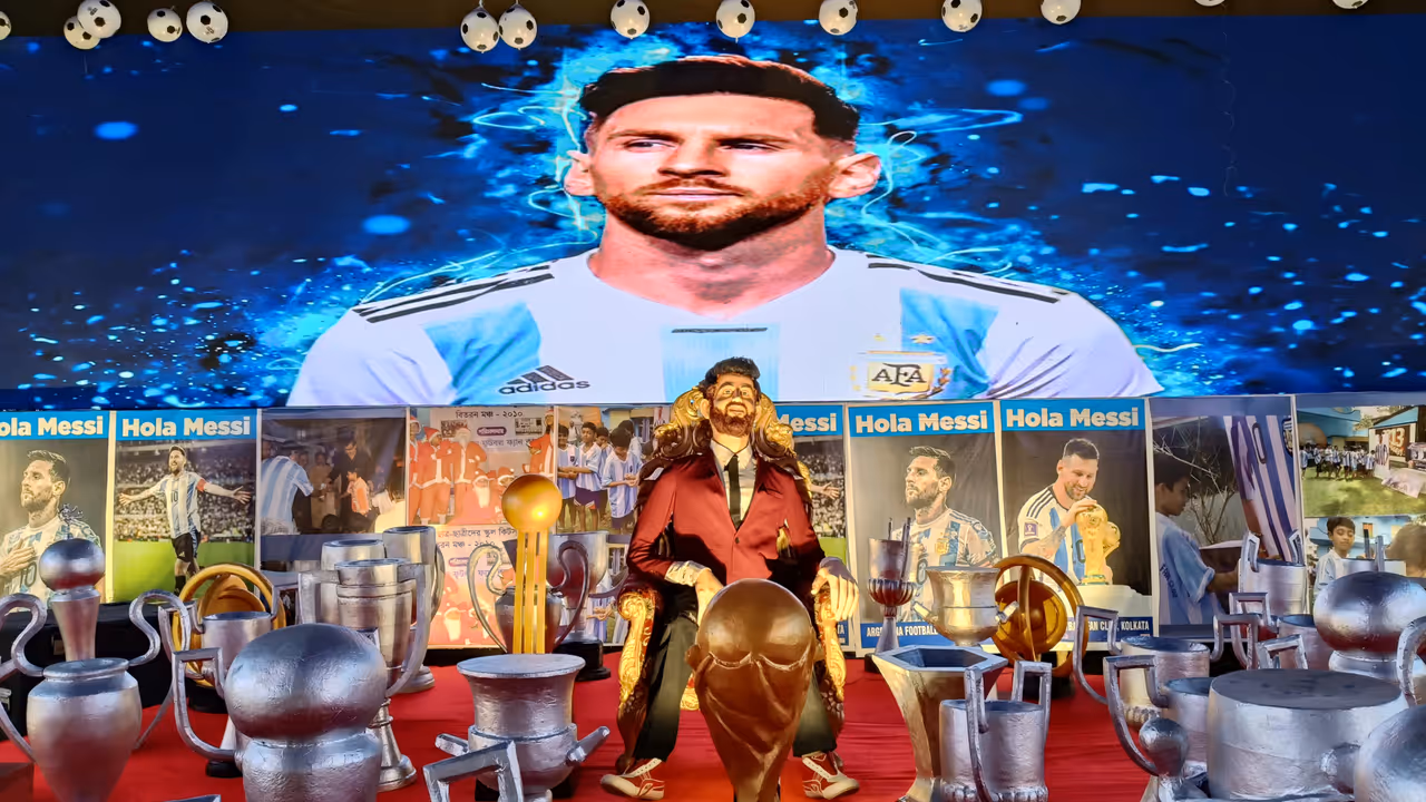 India Gears Up for Messi Tour India Gears Up for Messi Tour