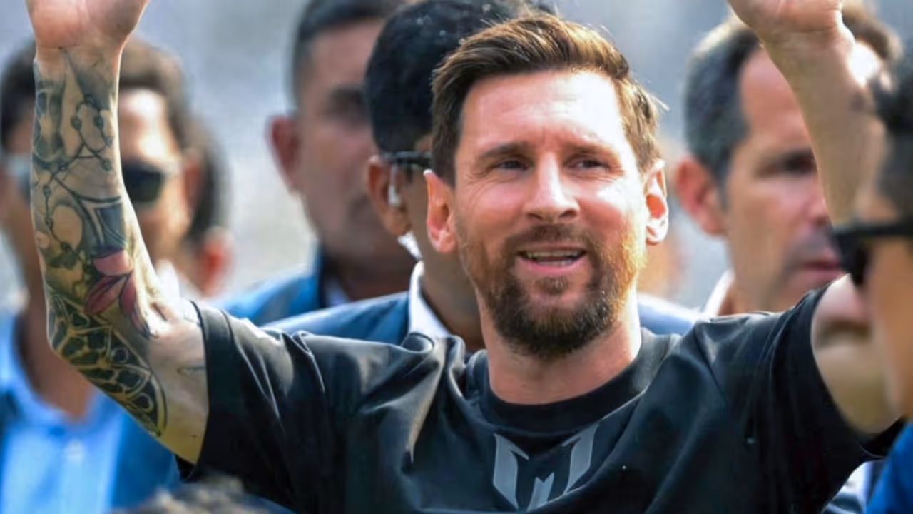 भारत में सुपरस्टार फुटबॉलर मेसी भारत में सुपरस्टार फुटबॉलर मेसी