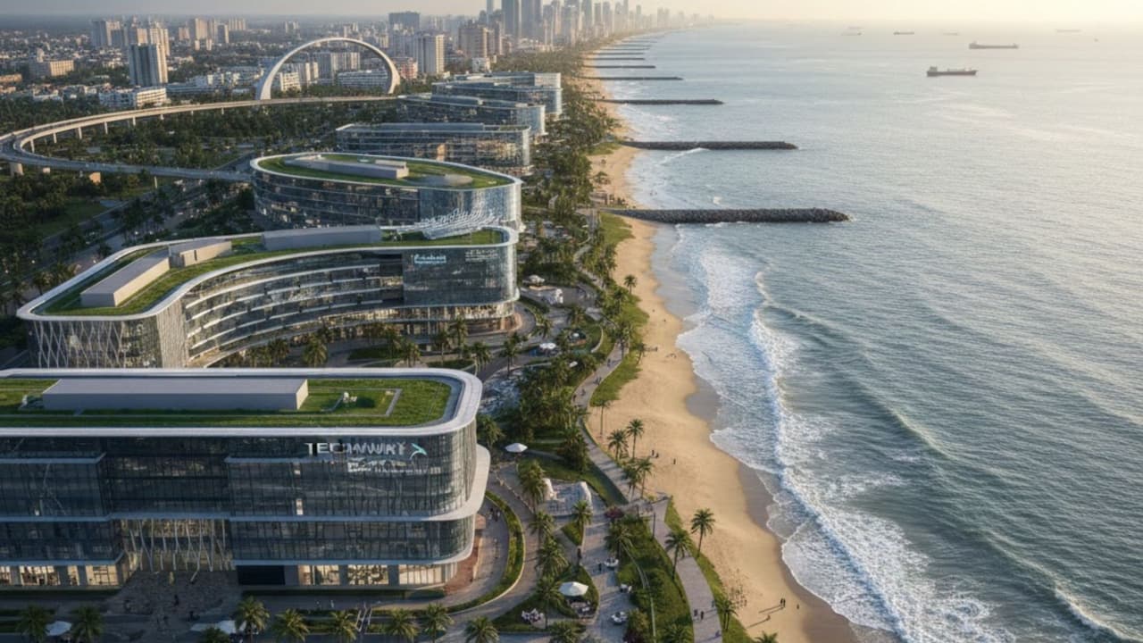 సాగరతీర నగరంలో ఐటీ విప్లవానికి శ్రీకారం సాగరతీర నగరంలో ఐటీ విప్లవానికి శ్రీకారం