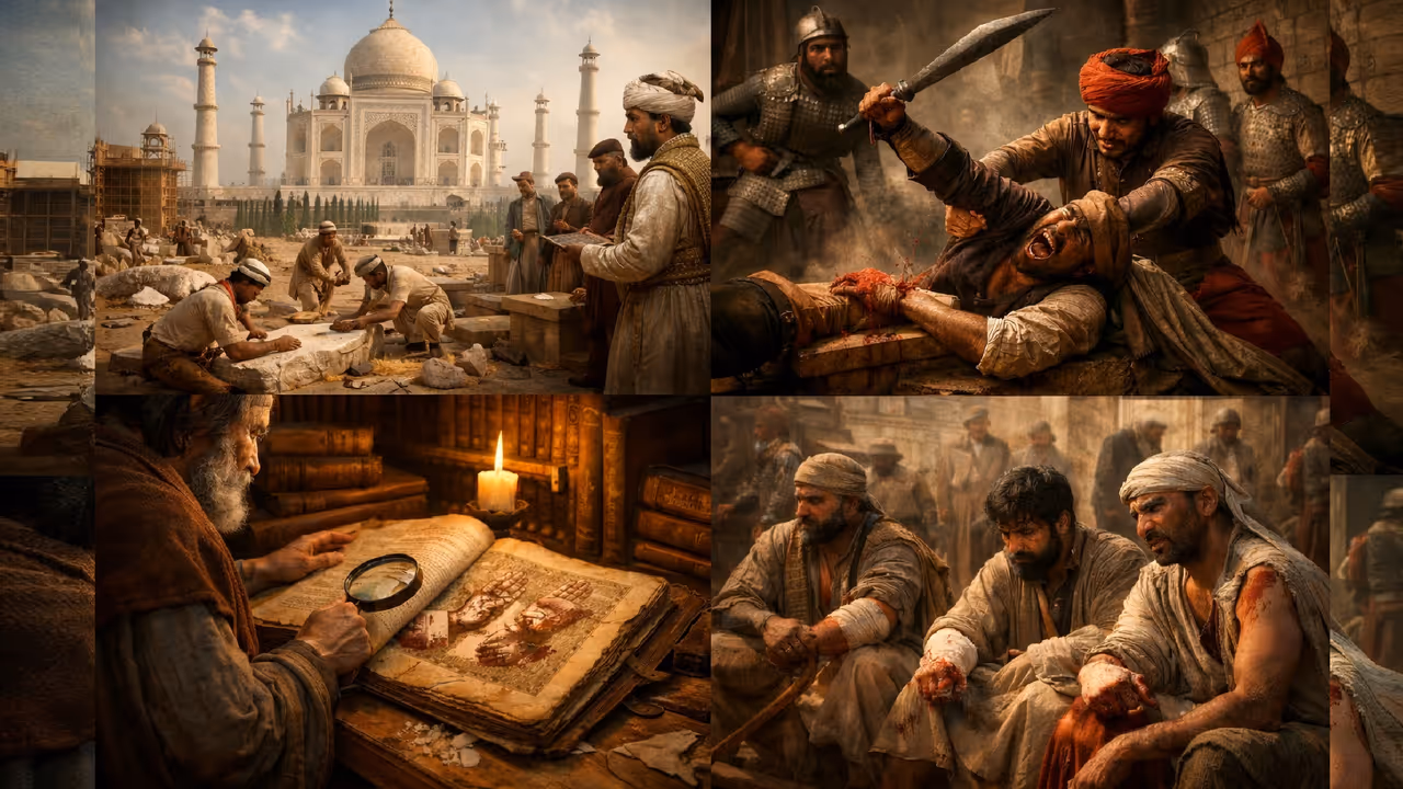 తాజ్ మహల్ వెనుక కథలు తాజ్ మహల్ వెనుక కథలు