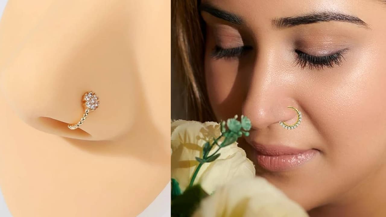 यूनिक गोल्ड नोजरिंग डिजाइन यूनिक गोल्ड नोजरिंग डिजाइन