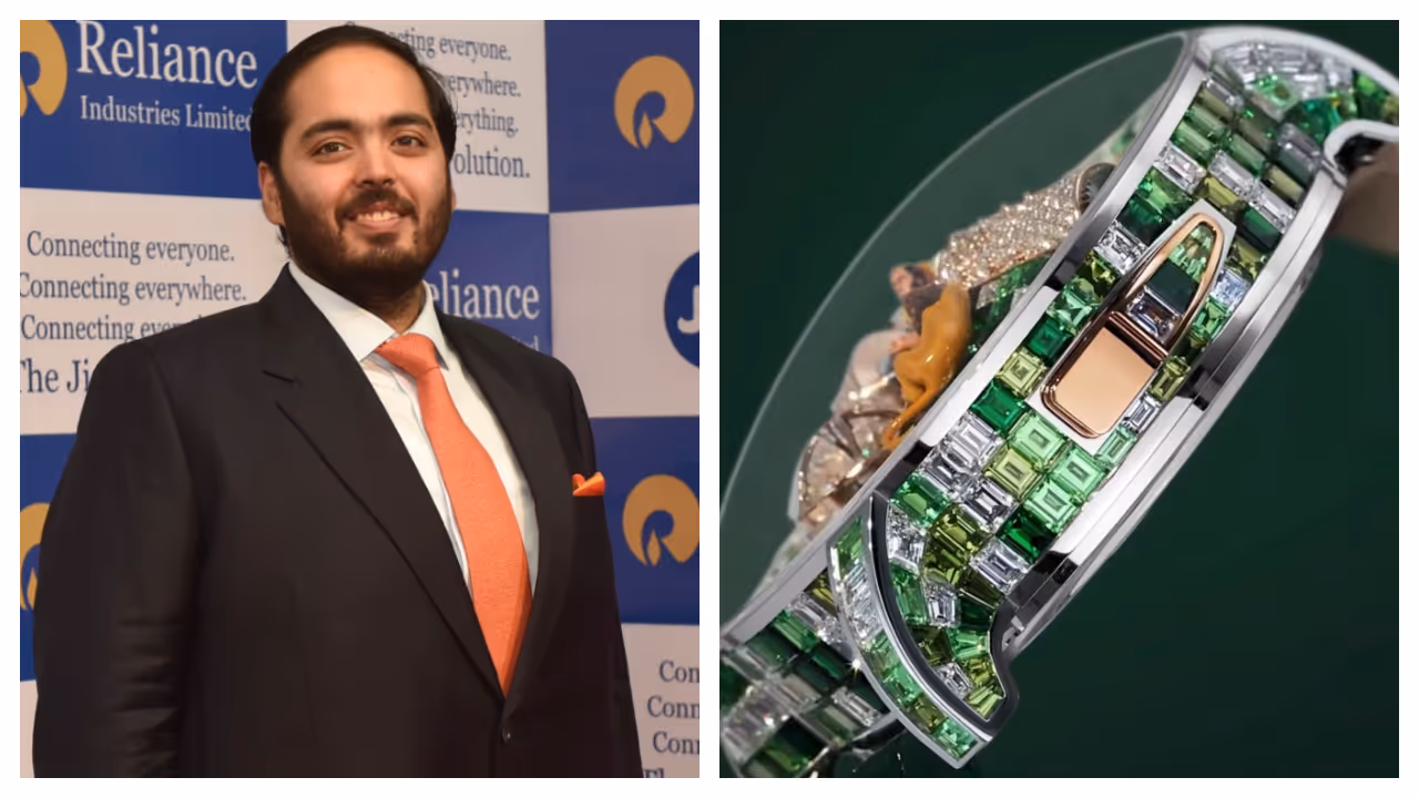 অনন্ত আম্বানির ঘড়ির সম্ভার অনন্ত আম্বানির ঘড়ির সম্ভার