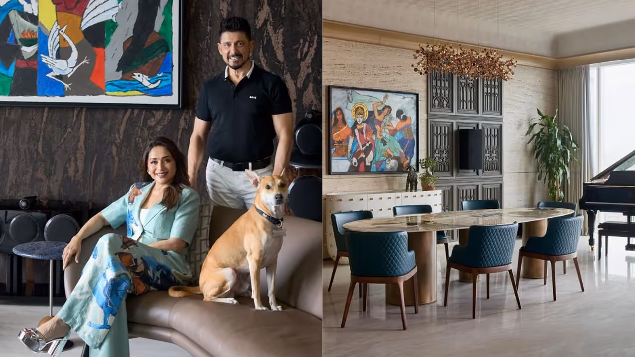 माधुरी दीक्षित का आलीशान अपार्टमेंट माधुरी दीक्षित का आलीशान अपार्टमेंट