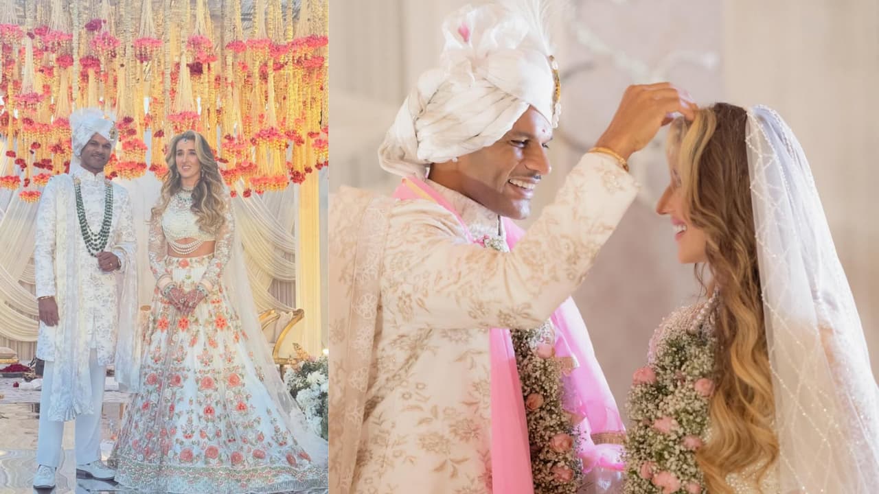 ಶಿಖರ್ ಧವನ್ ಅದ್ಧೂರಿ ಮದುವೆ ಶಿಖರ್ ಧವನ್ ಅದ್ಧೂರಿ ಮದುವೆ