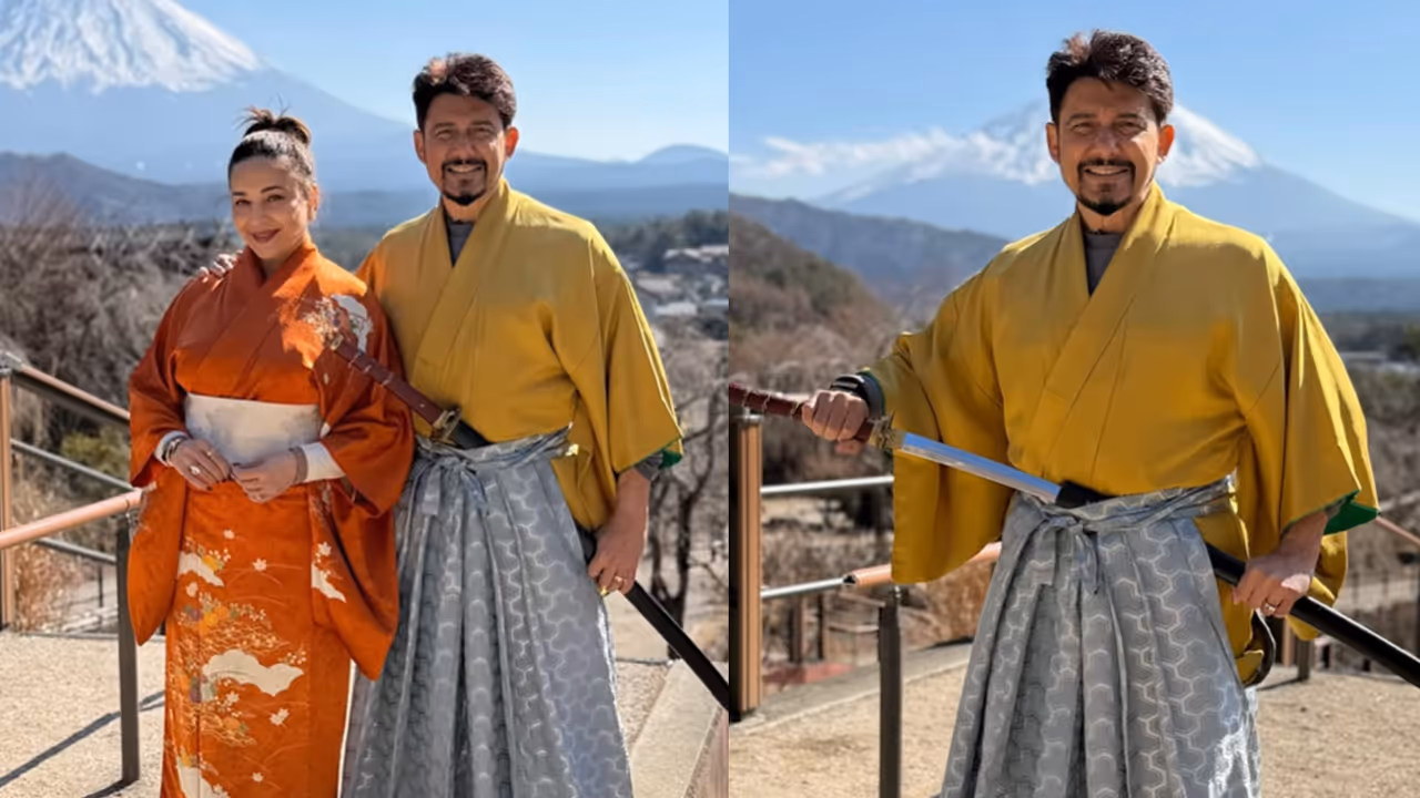 जापान में माधुरी दीक्षित जापान में माधुरी दीक्षित