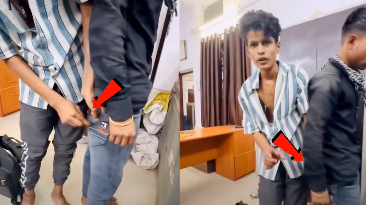 जेबकतरे ने लाइव दिखाया कैसे उड़ाते थे जेब जेबकतरे ने लाइव दिखाया कैसे उड़ाते थे जेब