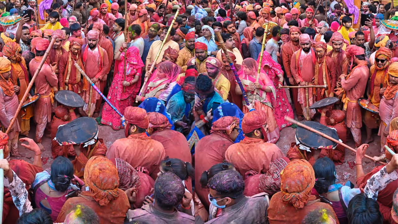 बरसाना में बरसा प्रेम का रंग बरसाना में बरसा प्रेम का रंग