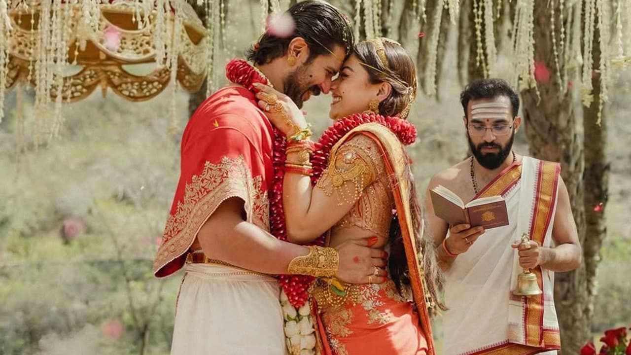 विजय देवरकोंडा रश्मिका मंदाना की शादी की नई तस्वीरें वायरल विजय देवरकोंडा रश्मिका मंदाना की शादी की नई तस्वीरें वायरल