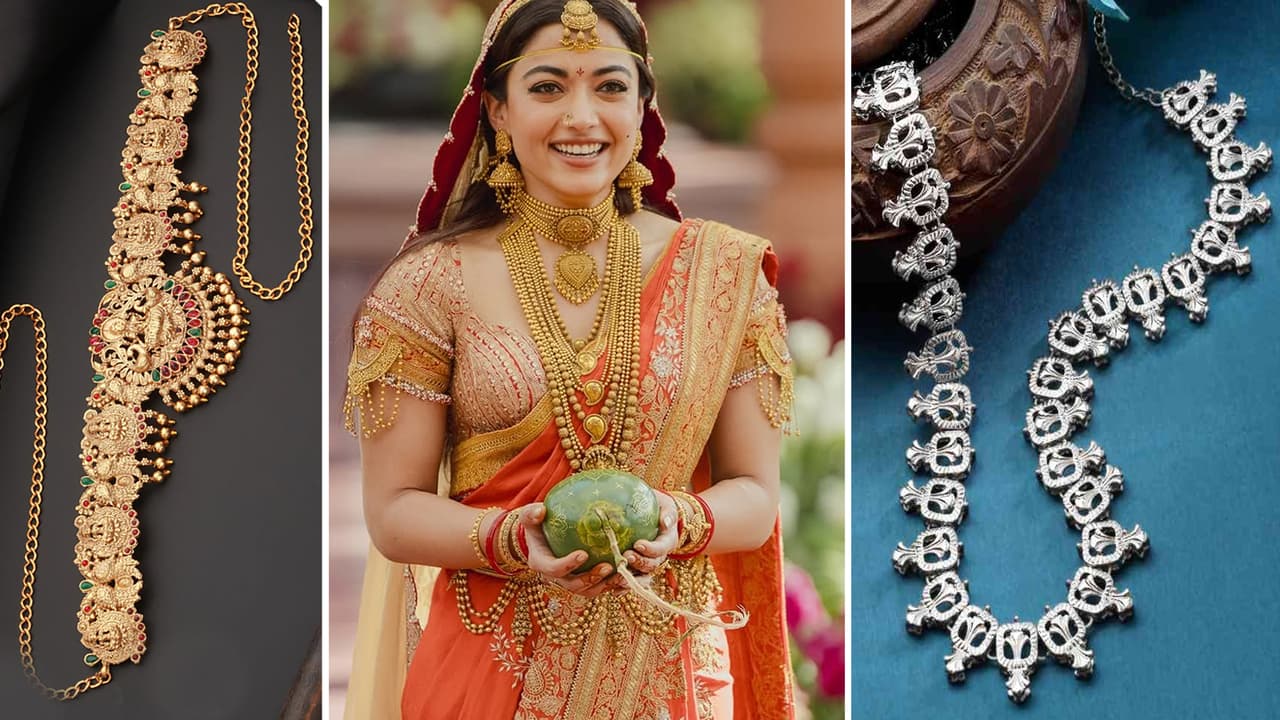 2 इंच पलती दिखेगी कमर, टाइट फिटिंग में पहनें 5 गोल्ड+सिल्वर कमरबंद 2 इंच पलती दिखेगी कमर, टाइट फिटिंग में पहनें 5 गोल्ड+सिल्वर कमरबंद