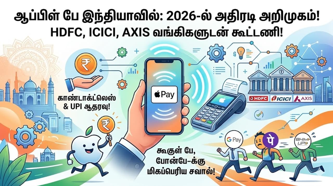 Apple Pay இந்தியாவை கலக்க வரும் ஆப்பிள் பே Apple Pay இந்தியாவை கலக்க வரும் ஆப்பிள் பே