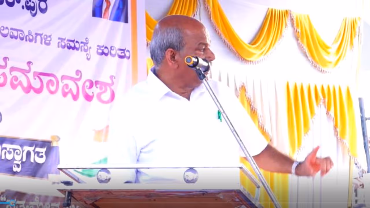 ಶೃಂಗೇರಿ ಶಾಸಕ ಟಿ ಡಿ ರಾಜೇಗೌಡ ಕಣ್ಣೀರು ಶೃಂಗೇರಿ ಶಾಸಕ ಟಿ ಡಿ ರಾಜೇಗೌಡ ಕಣ್ಣೀರು