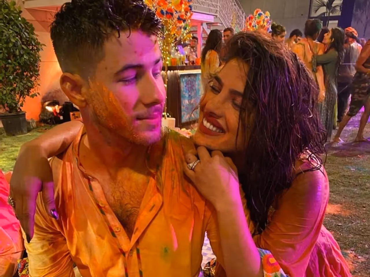 Nick Jonas Drops Heartwarming Holi Post With Priyanka Chopra Nick Jonas Drops Heartwarming Holi Post With Priyanka Chopra