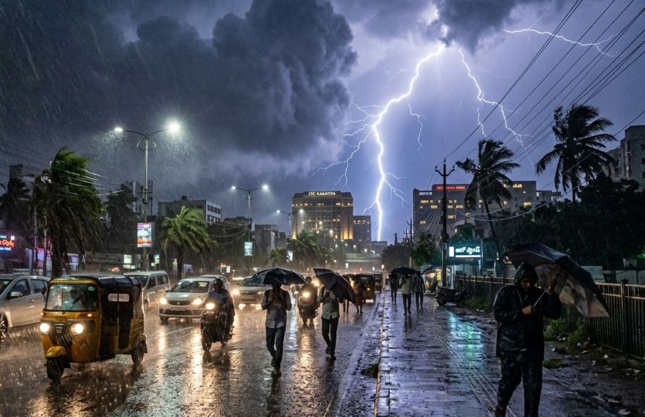 తెలుగు రాష్ట్రాల్లో ఆకస్మిక వర్షాలు తెలుగు రాష్ట్రాల్లో ఆకస్మిక వర్షాలు