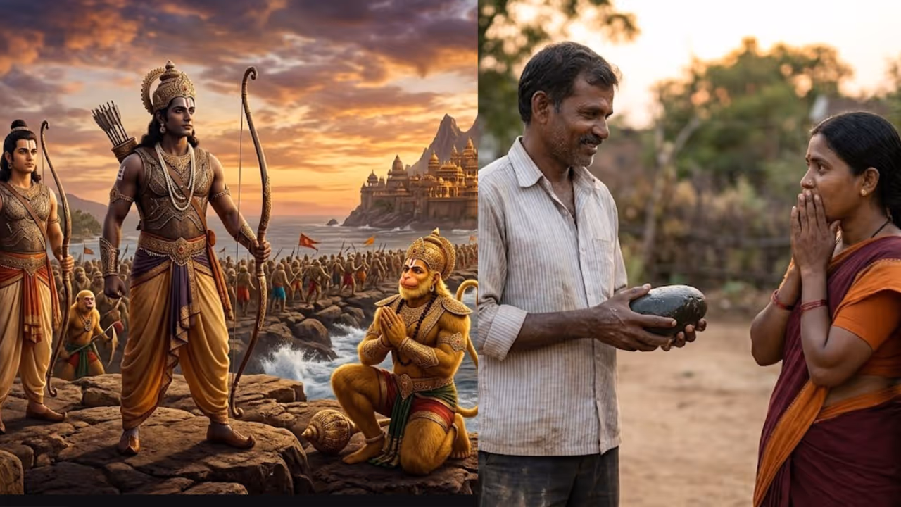 ఆనందపురం గ్రామంలో ఒక సాధారణ దంపతులు ఆనందపురం గ్రామంలో ఒక సాధారణ దంపతులు