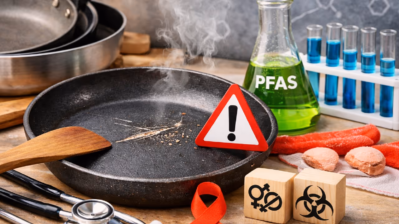 నాన్ స్టిక్ పై గీత పడినా ప్రమాదమే నాన్ స్టిక్ పై గీత పడినా ప్రమాదమే