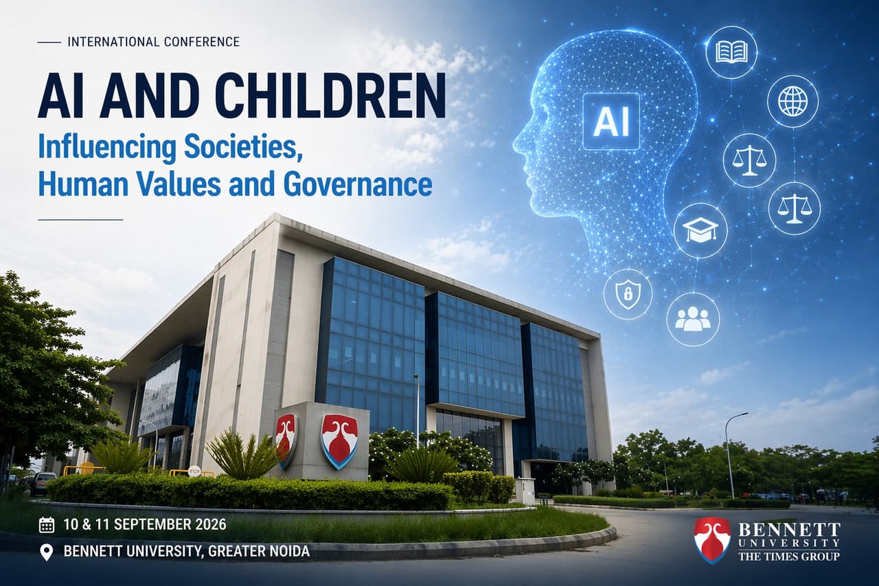 బెన్నెట్ యూనివర్సిటీలో ఏఐ, చిన్నారుల భద్రతపై ఇంటర్నేషనల్ ఈవెంట్ బెన్నెట్ యూనివర్సిటీలో ఏఐ, చిన్నారుల భద్రతపై ఇంటర్నేషనల్ ఈవెంట్