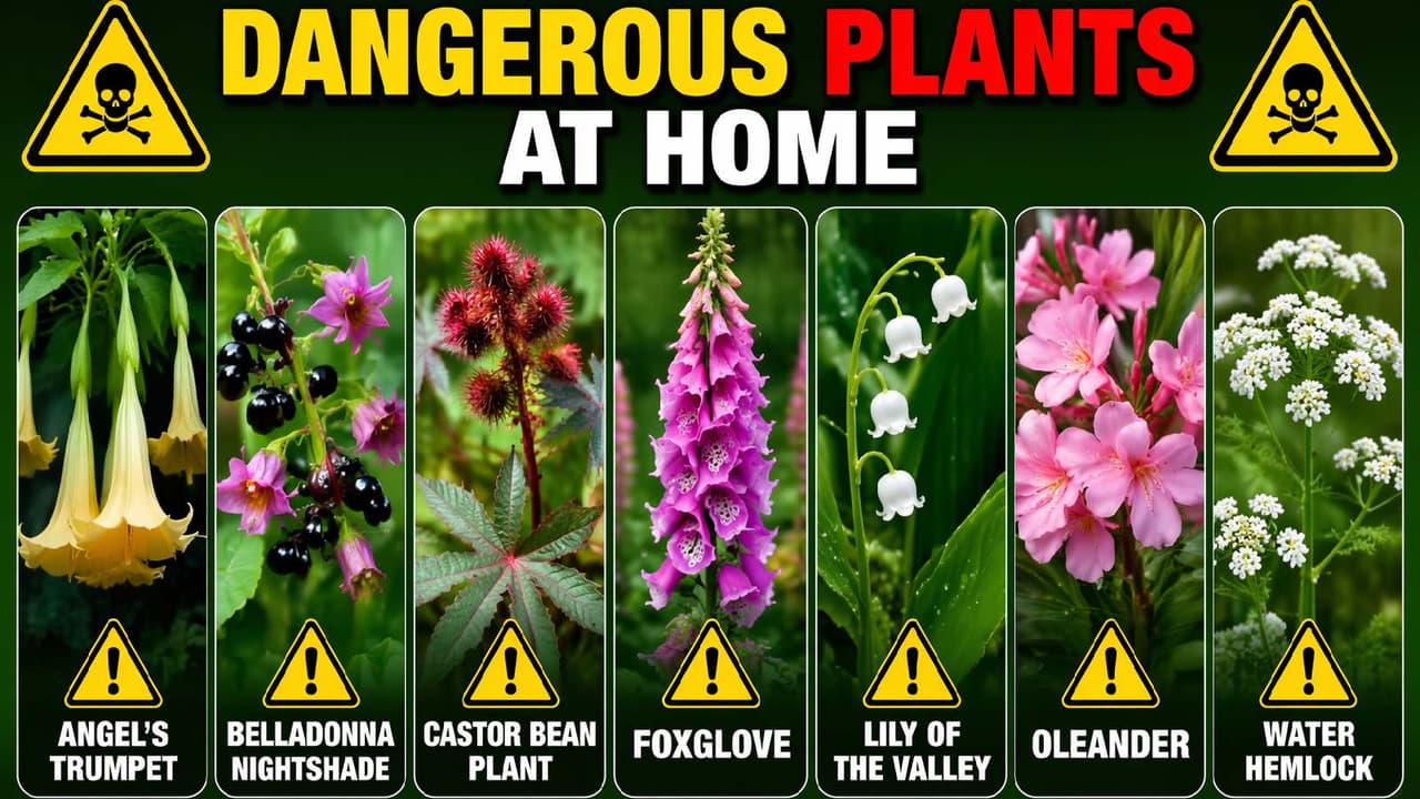 गलती से भी घर में न लगाएं ये 7 पौधे गलती से भी घर में न लगाएं ये 7 पौधे