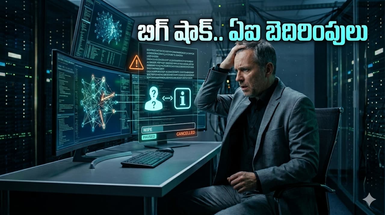 ఏఐ తో జాగ్రత్త బాసూ.. బ్లాక్మెయిల్ చేస్తోంది ! ఏఐ తో జాగ్రత్త బాసూ.. బ్లాక్మెయిల్ చేస్తోంది !