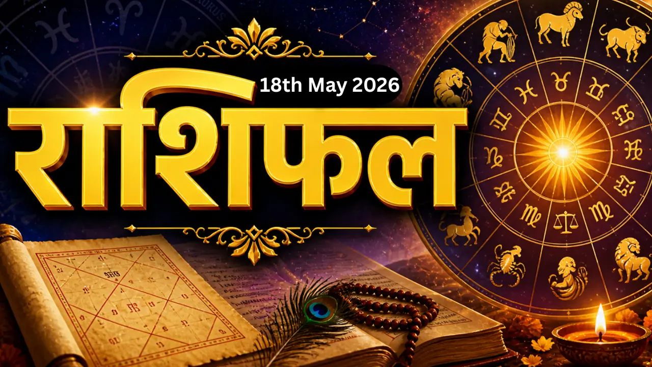 18 मे 2026 राशिफल 18 मे 2026 राशिफल