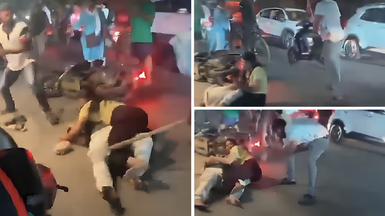 Brutal assault in public shocks Berhampur Brutal assault in public shocks Berhampur