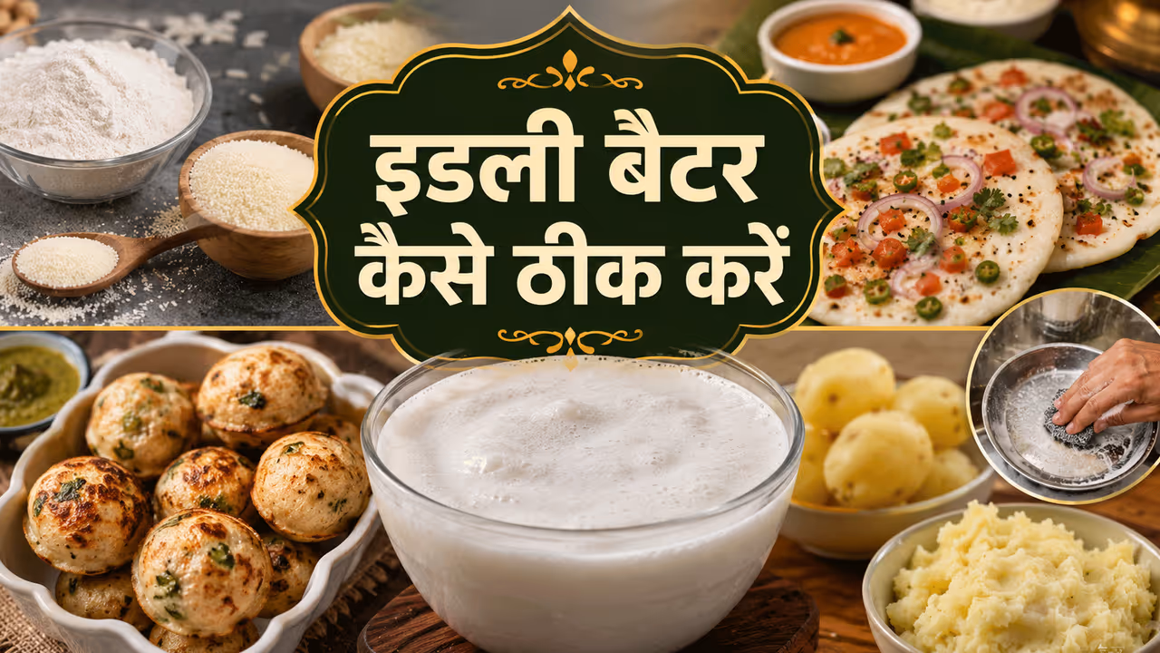 क्यों खट्टा हो जाता है इडली बैटर? क्यों खट्टा हो जाता है इडली बैटर?