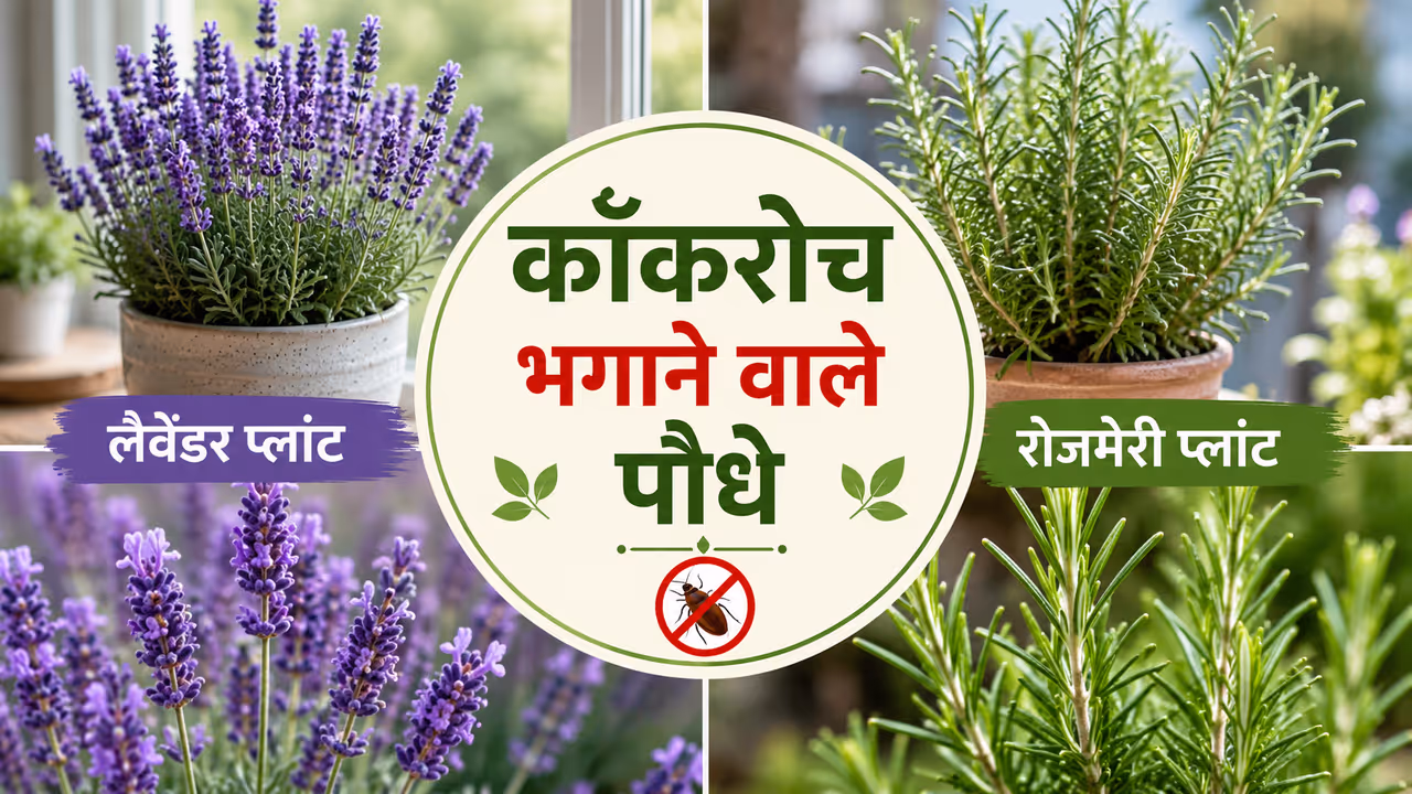 कॉकरोच भगाने वाले पौधे कॉकरोच भगाने वाले पौधे