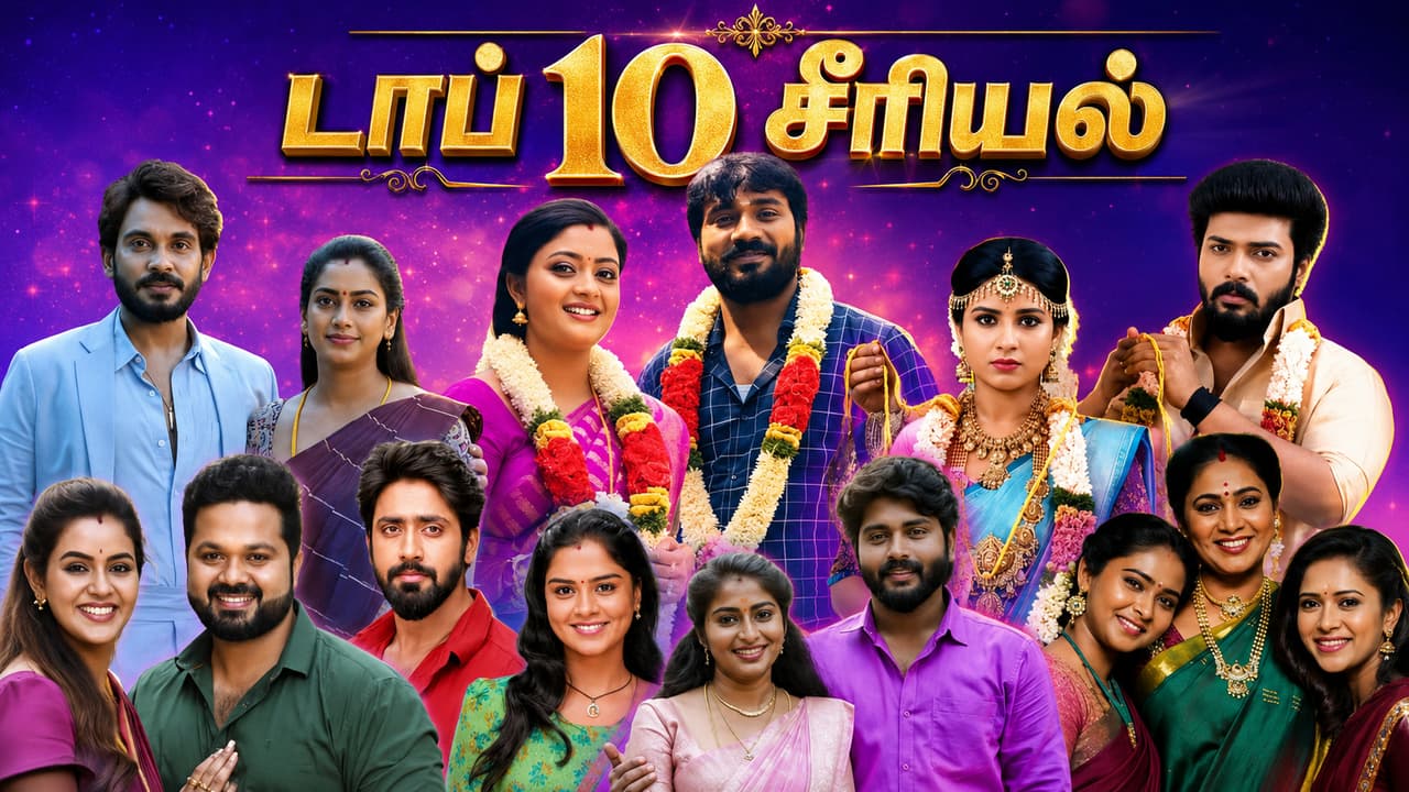 Top 10 Tamil Serial TRP Rating Top 10 Tamil Serial TRP Rating