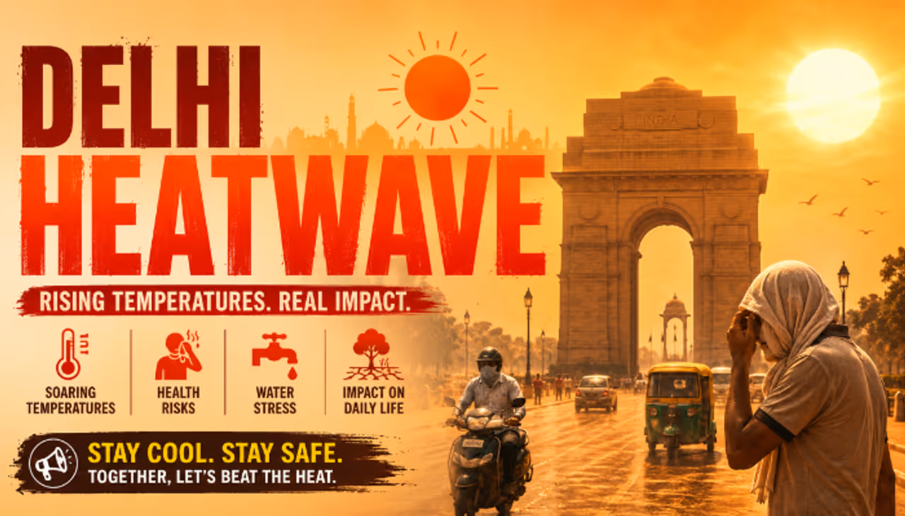 Heatwave to Persist Across Delhi NCR Heatwave to Persist Across Delhi NCR
