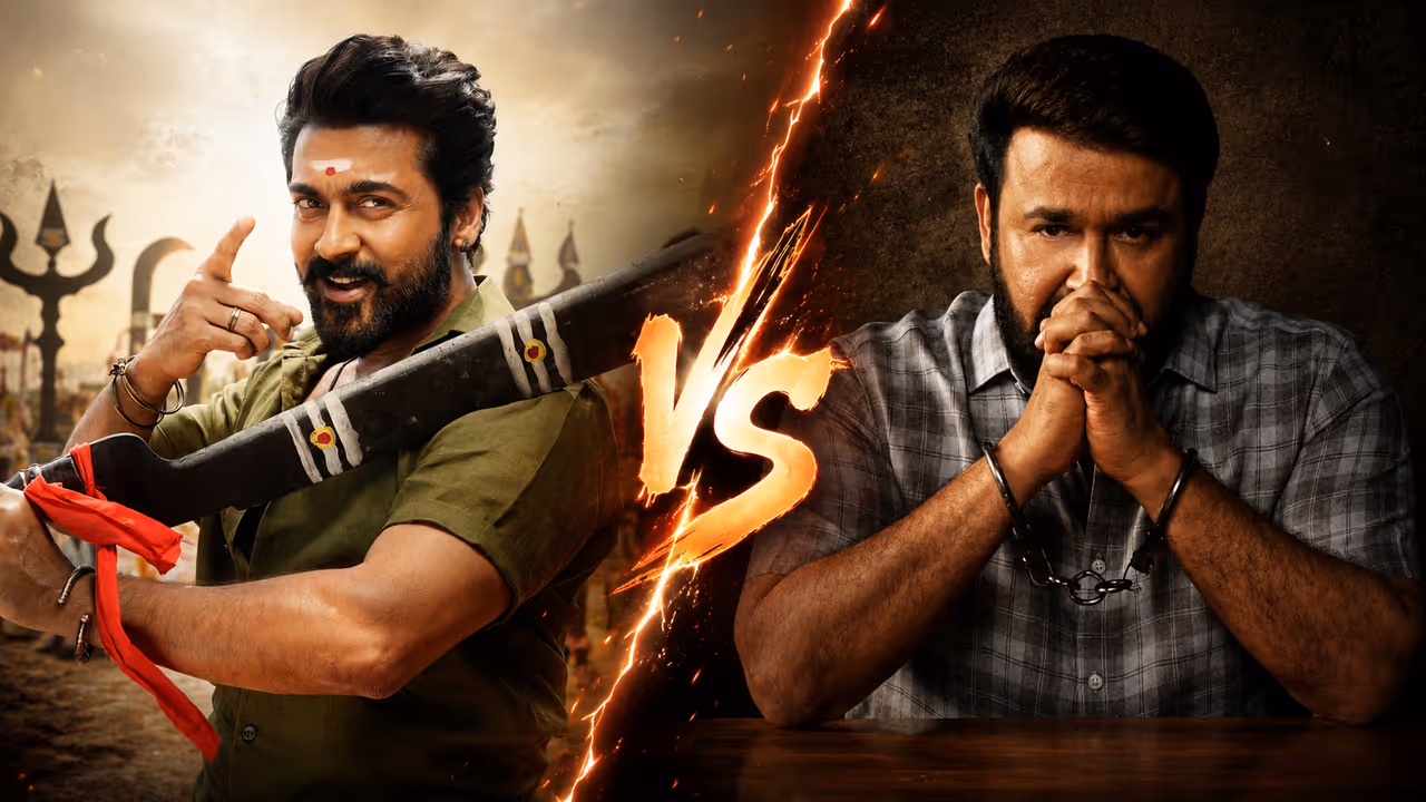 Karuppu vs Drishyam 3 Box Office Collection Karuppu vs Drishyam 3 Box Office Collection