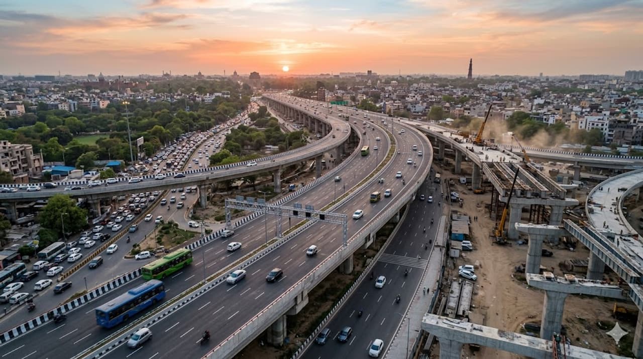 Delhi To Get New Mega Road Projects Delhi To Get New Mega Road Projects