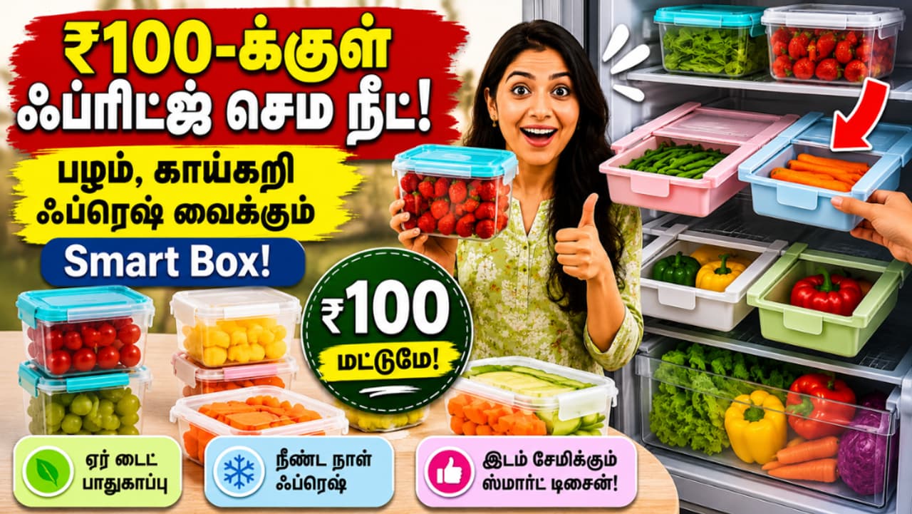 ஃப்ரிட்ஜ் ஸ்டோரேஜ் பாக்ஸ் ஃப்ரிட்ஜ் ஸ்டோரேஜ் பாக்ஸ்