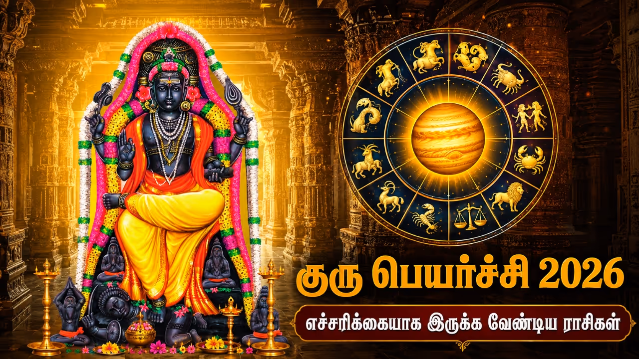 Guru Peyarchi 2026 in Tamil Guru Peyarchi 2026 in Tamil