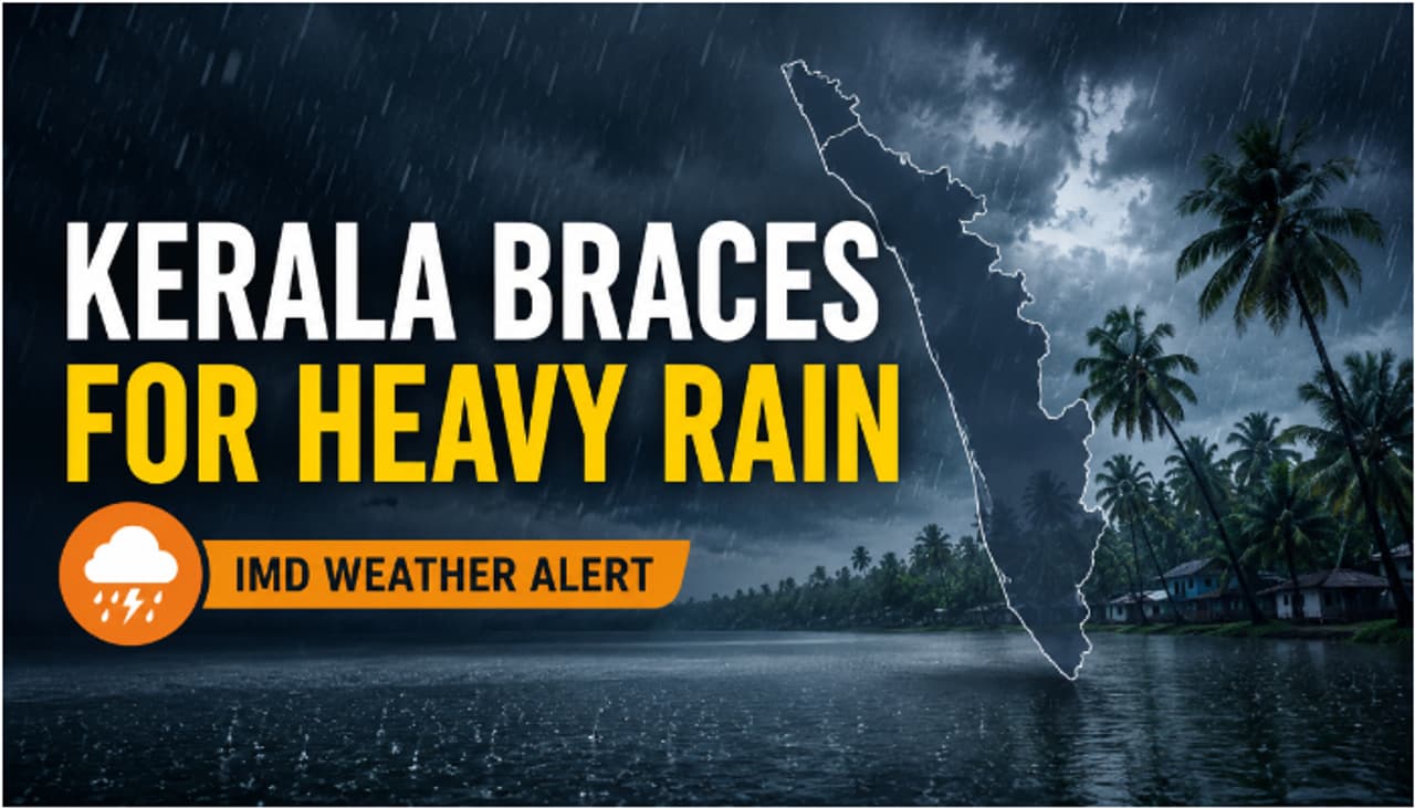 Orange and Yellow Alerts Across Kerala Orange and Yellow Alerts Across Kerala