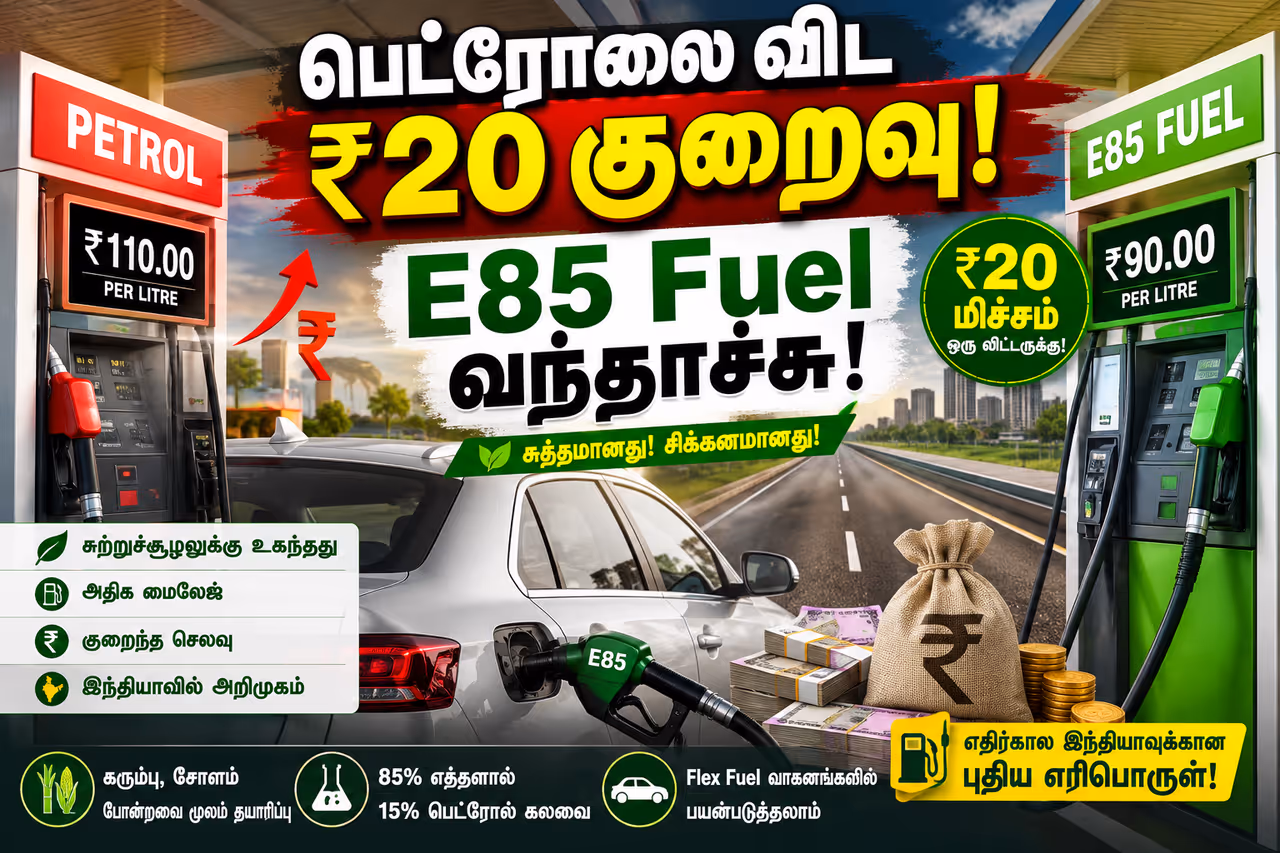 இந்தியாவில் மலிவு விலை எரிபொருள் இந்தியாவில் மலிவு விலை எரிபொருள்