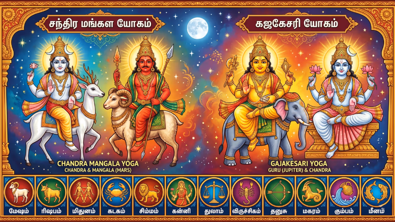 சந்திர மங்கள யோகம் சந்திர மங்கள யோகம்
