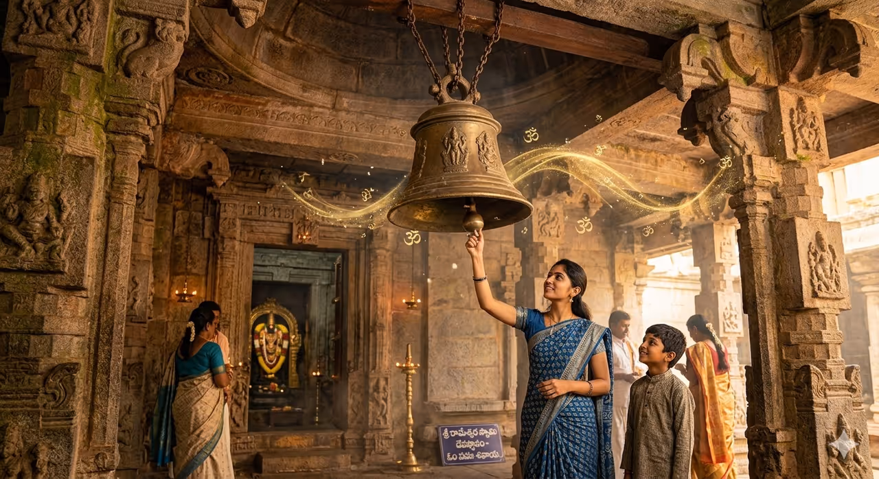 గుడిలో గంట కొడితే ఆ దుష్టశక్తులు పారిపోతాయా? గూస్ బంప్స్ తెప్పించే చరిత్ర గుడిలో గంట కొడితే ఆ దుష్టశక్తులు పారిపోతాయా? గూస్ బంప్స్ తెప్పించే చరిత్ర