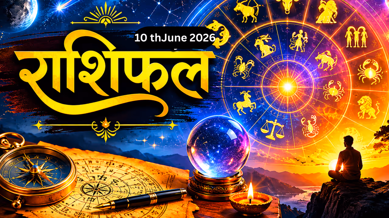 10 जून 2026 राशिफल 10 जून 2026 राशिफल
