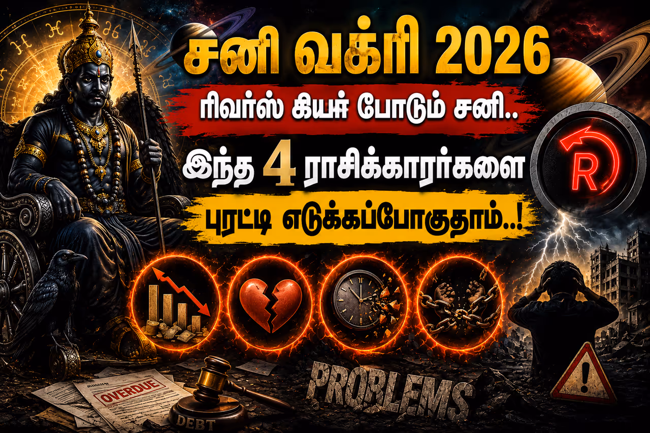 2026 ஆம் ஆண்டில் சனி கிரகம் எப்போது முதல் எப்போது வரை வக்ர நிலையில் இருக்கும்? 2026 ஆம் ஆண்டில் சனி கிரகம் எப்போது முதல் எப்போது வரை வக்ர நிலையில் இருக்கும்?
