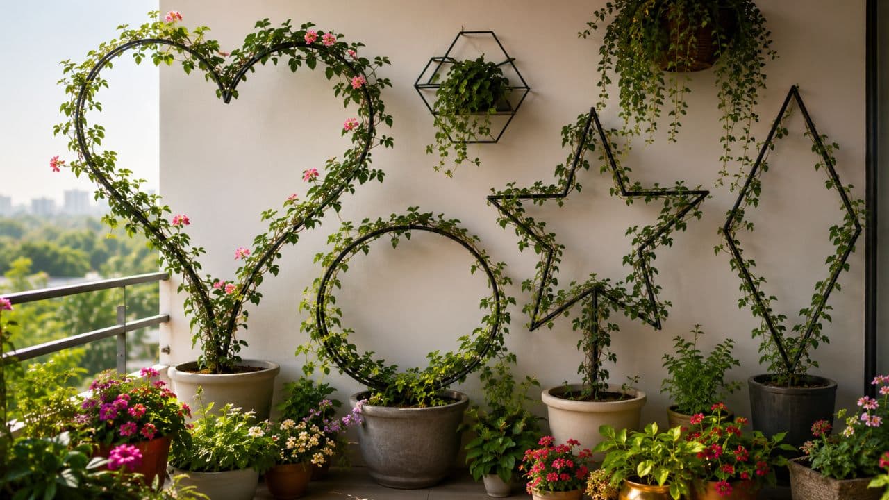 Vine Shaping: Trendy Ideas To Style Creepers For A Balcony Makeover! Vine Shaping: Trendy Ideas To Style Creepers For A Balcony Makeover!