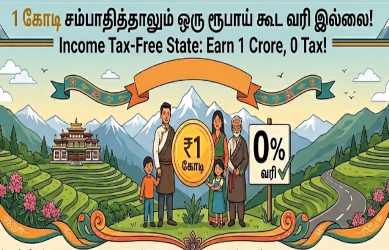 இந்தியாவில் வரி இல்லாத மாநிலம் இந்தியாவில் வரி இல்லாத மாநிலம்