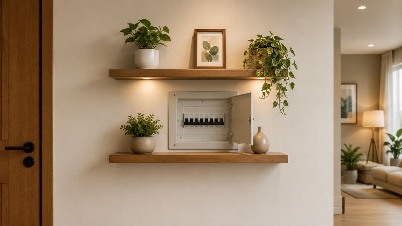 MCB panel: 5 Clever Ways To Hide That Ugly Box Without Damaging Your Wall MCB panel: 5 Clever Ways To Hide That Ugly Box Without Damaging Your Wall