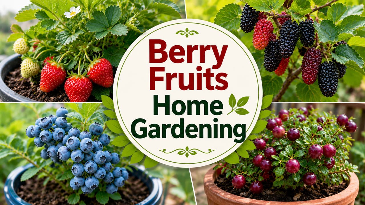 Home Gardening: बाजार से नहीं खरीदना पड़ेगा, घर में उगाएं 4 लग्जरी बेरी फ्रूट्स Home Gardening: बाजार से नहीं खरीदना पड़ेगा, घर में उगाएं 4 लग्जरी बेरी फ्रूट्स