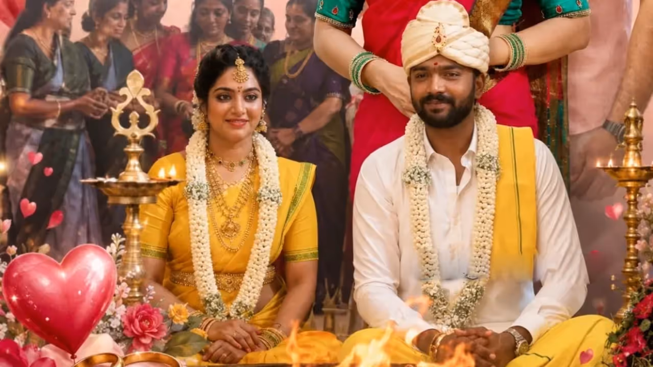 Syamantha Kiran weds Anand Selvan Syamantha Kiran weds Anand Selvan
